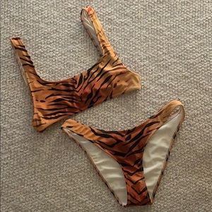 Triangl tiger swim suit (small)